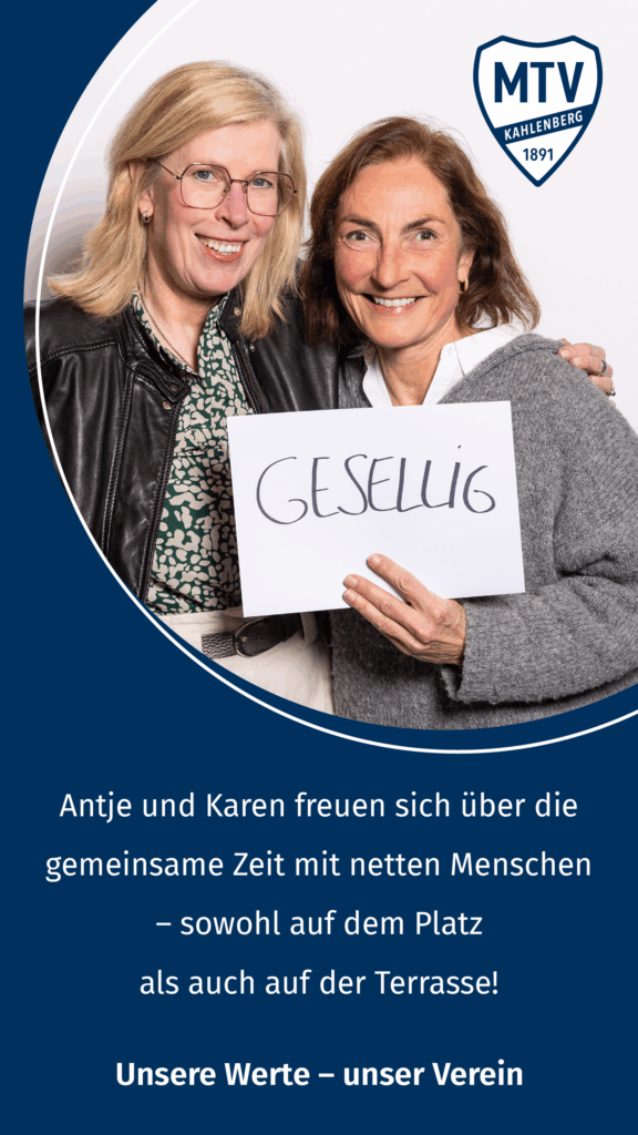 Antje van Hülsen und Karen Haupt